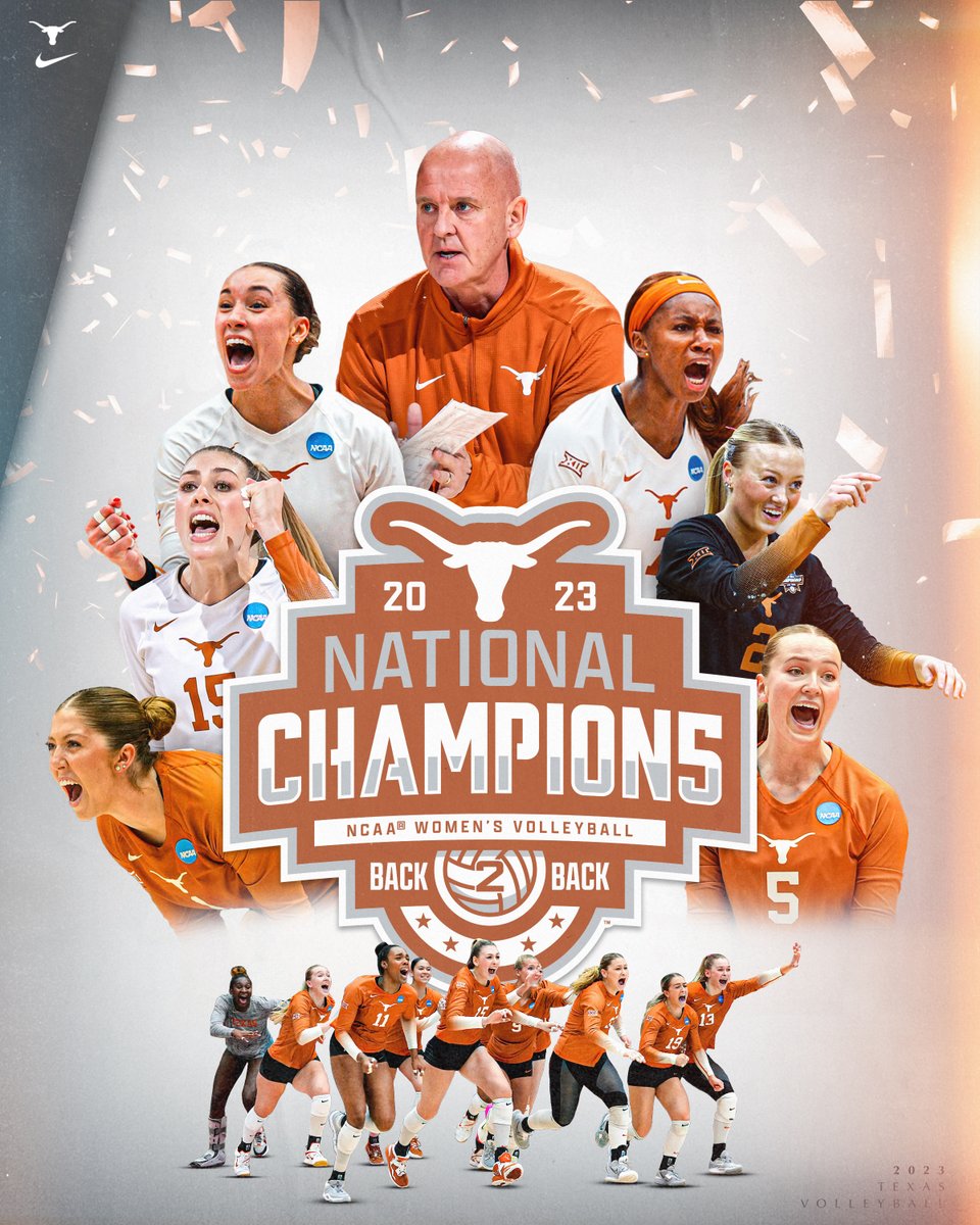 BACK-TO-BACK NATIONAL CHAMPIONS #HookEM