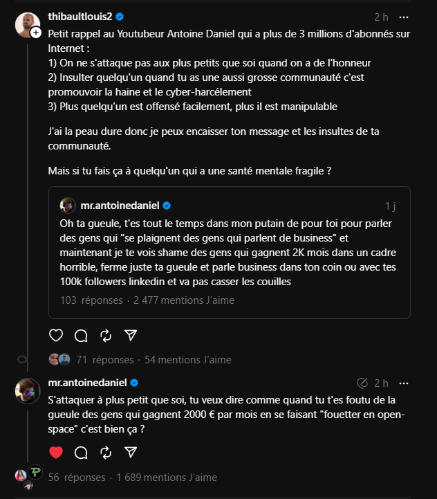 MaianBoreale's tweet image. Antoine Daniel a choisi le sang, et j'aime ça.