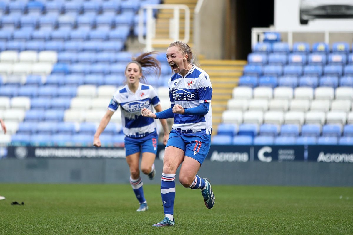 Thoroughly enjoyable day @ReadingFCWomen today. 1-1 probably about right, but both sides could easily have gone home with the win. Palace started very strongly, but #ReadingFC very threatening on the counter. Royals definitely lack a bit of composure (except Troelsgaard)..