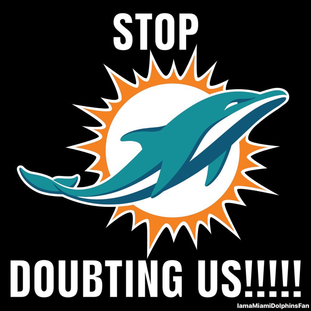 The Miami Dolphins responding to the naysayers:
- The Miami Dolphins won’t win another game ❌ 
- No way the Dolphins can bounce back from the Monday night meltdown ❌ 
- Dolphins defense is overrated ❌ 
- The Miami Dolphins are not a playoff team ❌ 
- Jaylen Waddle can’t be a