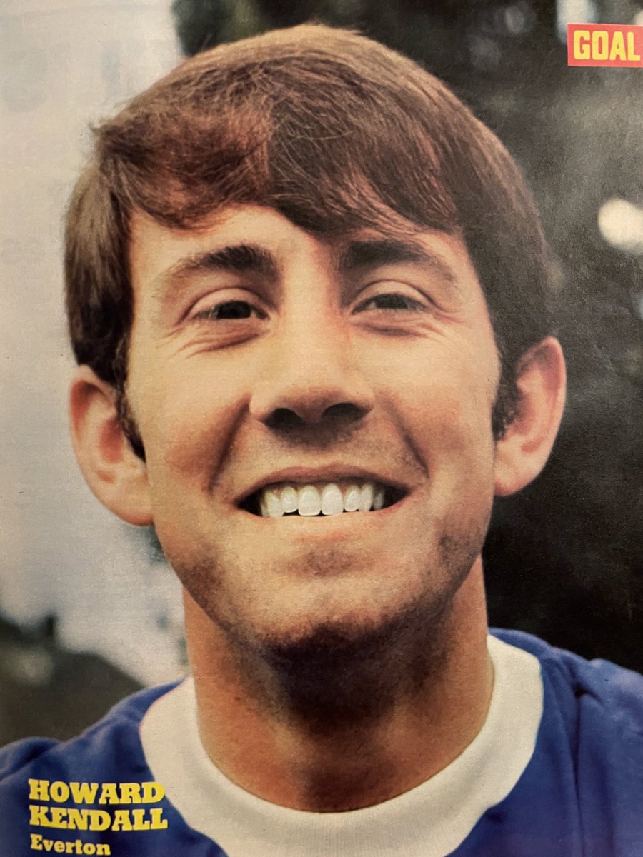 Howard Kendall of Everton