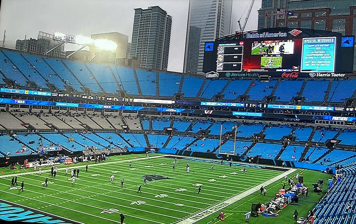 Panthers maybe made $20 off ticket sales today.