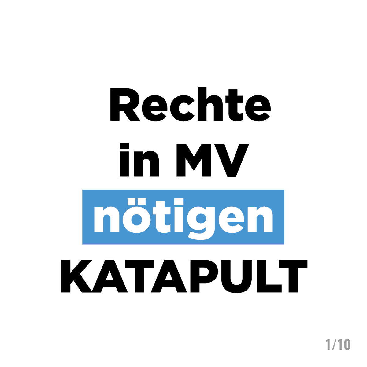 Rechte, Rechtsextreme und Querdenker aus MV versuchen, KATAPULT einzuschüchtern. Mit erstem Erfolg. Die Lage ist kritisch. Wir wollen das nicht hinnehmen. BITTE LEST DEN GANZEN ARTIKEL katapult-magazin.de/de/artikel/rec…