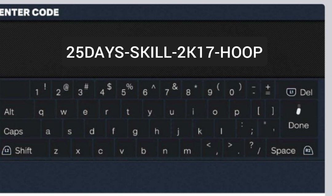 🚨 #LockerCode 🚨 25DAYS-SKILL-2K17-HOOP Use This Code for 6 Skill boosts X5 Available Till 01/12/2024 #NBA2K #LockerCodes #Sunday #Christmas2023