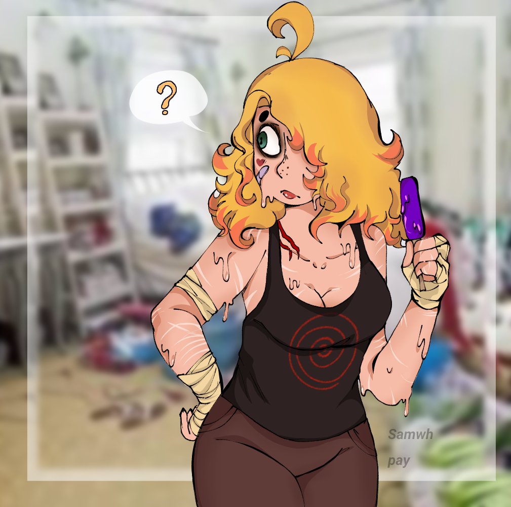Sillysammy30's tweet photo. Que calor 😭‼️ #JohnDoe #johndoegame #Johndoeocs #fypシ #Ocs https://t.co/RXODQlzJuw