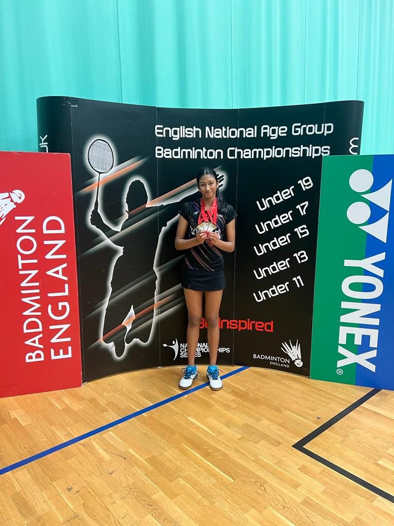 What an absolutely sensational finish to the year by Superstar Rajvi.
She won SILVER, and two GOLDS at the U15 Nationals in singles, doubles and mixed doubles.. 
Rajvi’s positivity, resilience, and spirit represent the essence of sportsmanship.

We could not be prouder… 
💥⭐️👏🏻