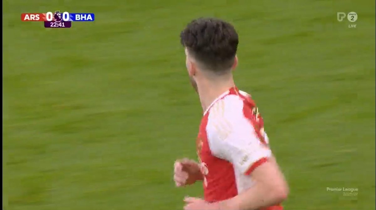 Man of the match Declan Rice. Saka Martinelli and Odegaard were also on fire today. #COYG #ARSBHA