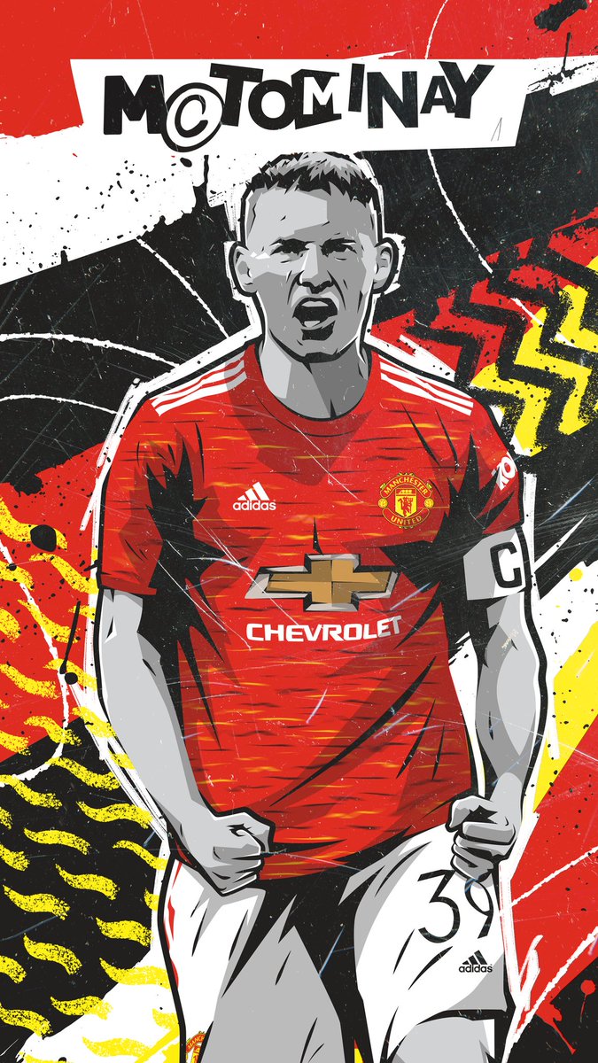 Last time Scott McTominay captained Man Utd I was commissioned by the club to create this artwork to celebrate the moment. Hopefully he can carry us to a win today ©️