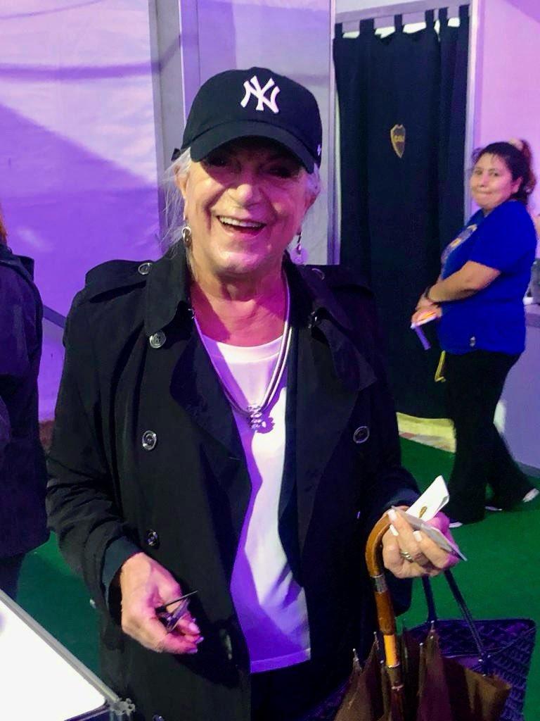 Gracias Margarita por venir!

#VamosBoca 💙💛💙
#EleccionesBoca