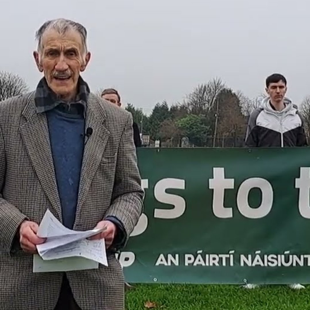 There's Patrick Curran, rich man from Oughterard who worked alongside fascist Gearoid Murphy there in 2019, at the blockade in Galway. Gearoid was up late last night spreading word of the fire. Murphy, Curran and Gerry Kinneavey (National Party Galway) all circulating.