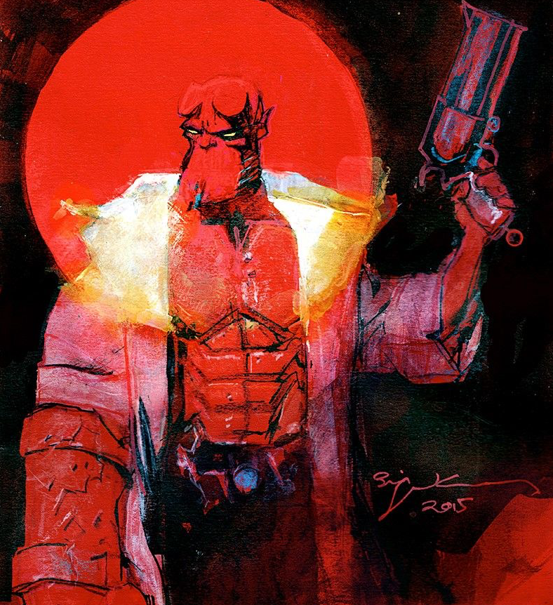 Hellboy #hellboy #darkhorsecomics #comicartist