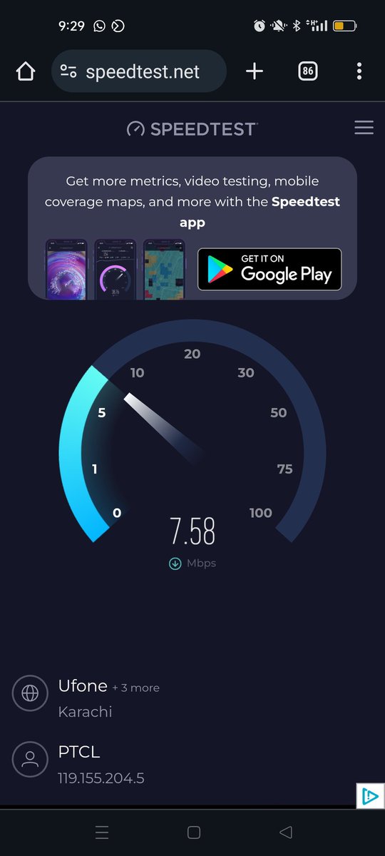 This is the current state of YouTube on stormfiber and on Ufone4G. Refreshed multiple times, loaded the home screen once then again went into buffering. The speed test is there to verify. They actually messed with the internet affecting millions of subscribers and hundreds of…