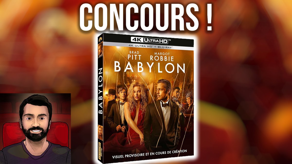 🎁 #Concours ! 🎁 👉 Gagnez BABYLON en blu-ray 4K ! Pour participer : 1) #LIKE et #RT ce tweet 2) Follow @regelegorila ! 3) Répondez avec votre acteur préféré du film ! Fin du concours le 20/12 (adresse UE uniquement)