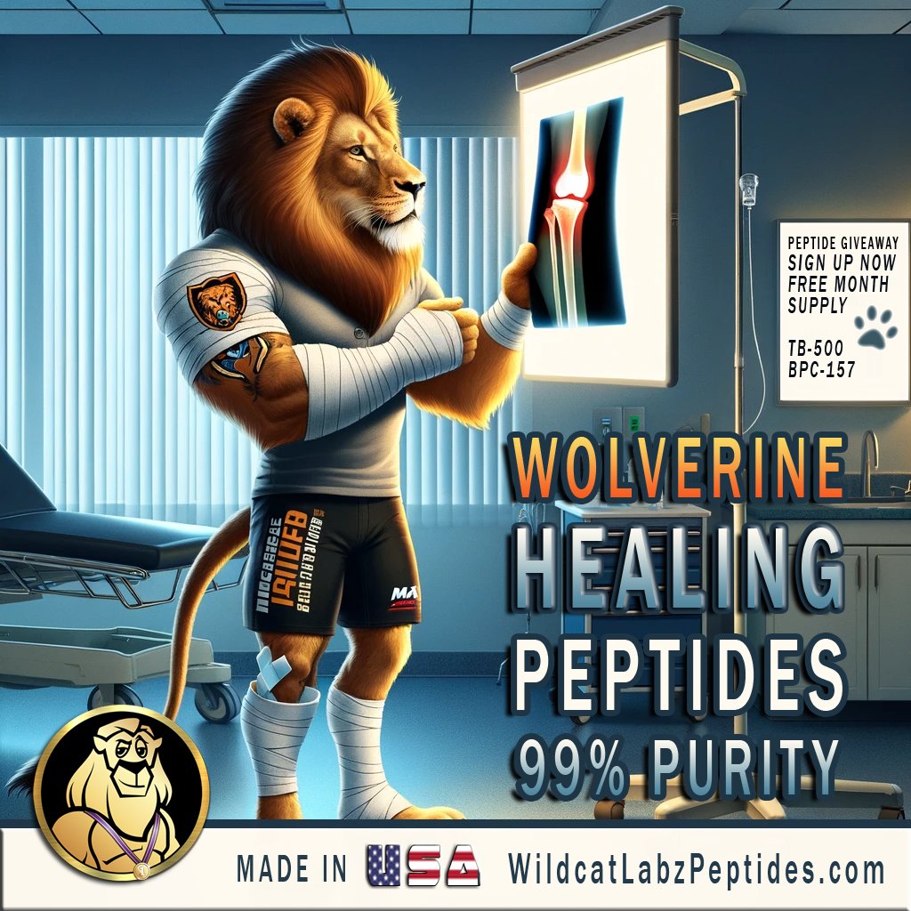 TB-500 & BPC-157 WOLVERINE HEALING PEPTIDES 🩹🩻 Ever wondered how to heal like Wolverine? 🐺 Discover the power of TB-500 & BPC-157 in our latest blog! These 'Wolverine Healing Peptides' could be your key to superhuman recovery. 🌟 99% pure and made in the 🇺🇸 USA, they're…