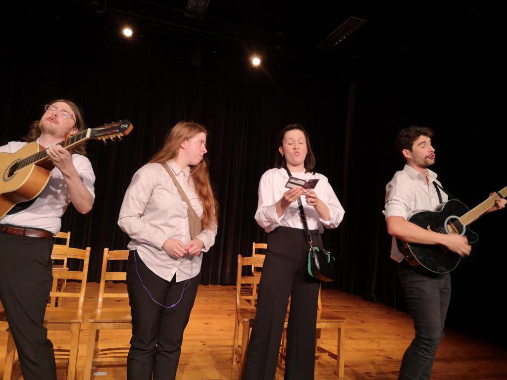 It was such an honour to be selected by <a href="/rosebruford/">Rose Bruford College</a> to perform my self written one woman show in Portugal last week! As well as being able to be a part of <a href="/MattThatTweets/">MattThatTweets</a> amazing piece also. The students were so supportive and lovely, and the work they shared was incredible 💫