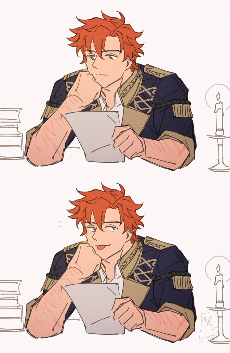 caught you staring

#FE3H #FireEmblemThreeHouses #sylvainjosegautier 