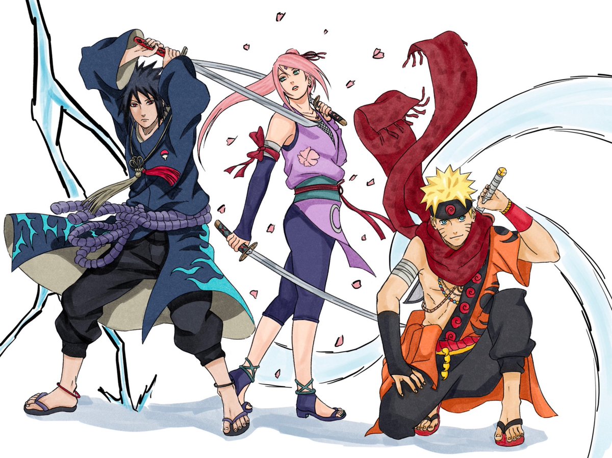 team seven culture on X: Team 7 for Naruto Dragon Blade Chronicles   / X
