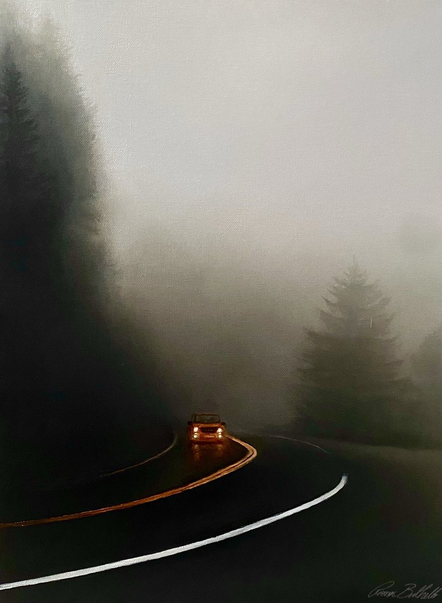 My oil painting of fog