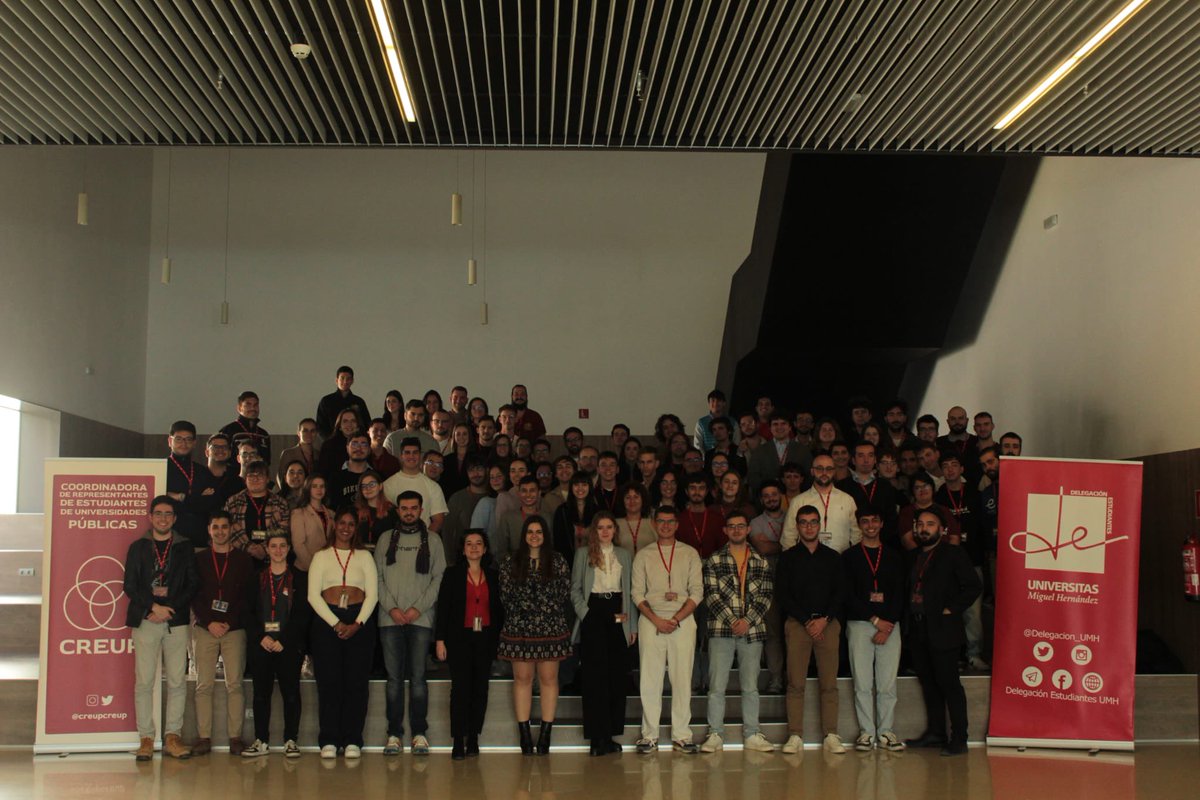📣 El dies 22, 23, 24 i 25 de novembre varem assistir a la 74 AGO de <a href="/CREUPCREUP/">CREUP</a> 

📑 Recolzarem resolucions sobre política universitaria i per solucionar la problemàtica que tenen molts dobles graus. També analitzarem el funcionament de les AGO per a continuar millorant.