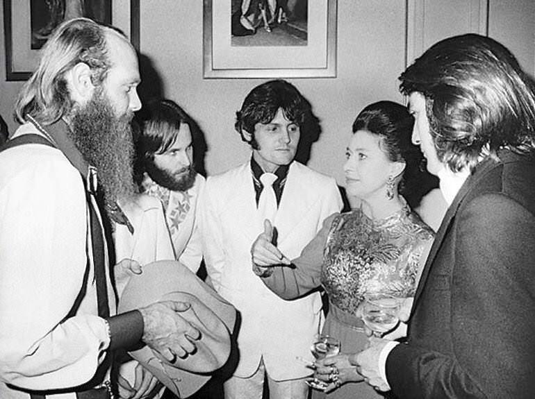 Today in 1970, The Beach Boys performed live at the @RoyalAlbertHall in London. Princess Margaret attended the show