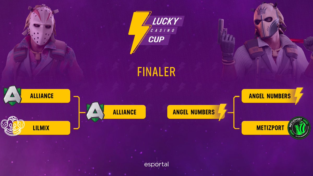 EsportalSE (@esportalse) on Twitter photo ⚡️ALLIANCE VS ANGEL NUMBERS⚡️
🏆Finalister i LuckyCasino Cup
⏰Finalen börjar 20:00
💰100,000 SEK i prispott
✅Massvis med grym underhållning tills dess
📺twitch.tv/esportal
⚡️ <a href="/Luckycasinose/">LuckyCasino</a>
🚨MISSA INTE DETTA! ⚡️ALLIANCE VS ANGEL NUMBERS⚡️
🏆Finalister i LuckyCasino Cup
⏰Finalen börjar 20:00
💰100,000 SEK i prispott
✅Massvis med grym underhållning tills dess
📺twitch.tv/esportal
⚡️ <a href="/Luckycasinose/">LuckyCasino</a>
🚨MISSA INTE DETTA!