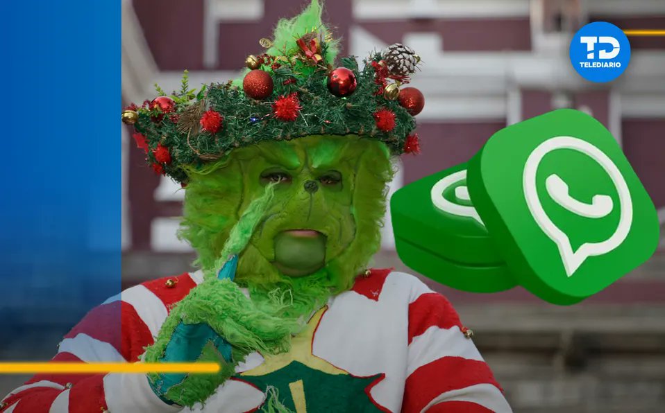 ¡Pruébalo! Te decimos qué es el modo Grinch en WhatsApp y cómo activarlo 🎄📲 telediario.mx/tendencias/mod…