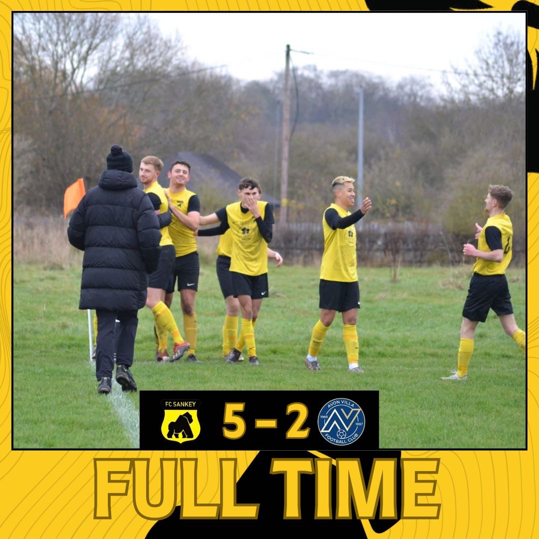 FC SANKEY (@fcsankey) on Twitter photo 3 POINT SUNDAYS🤝
The yellows seen off <a href="/AvonVillaSun/">Avon Villa FC Sunday</a> today ending up 5-2, the visitors made it difficult at times to play but second half the quality came through👊🏻
GOALS - <a href="/LewisMcevatt/">Lewis McEvatt</a> (2) <a href="/callumburgess5/">Callum Burgess</a> <a href="/owendunc4/">Owen Duncan</a> <a href="/RyanCroft18/">Ryan Croft</a>
MOTM - <a href="/owendunc4/">Owen Duncan</a>
Back at it new year⚫️🟡 3 POINT SUNDAYS🤝
The yellows seen off <a href="/AvonVillaSun/">Avon Villa FC Sunday</a> today ending up 5-2, the visitors made it difficult at times to play but second half the quality came through👊🏻
GOALS - <a href="/LewisMcevatt/">Lewis McEvatt</a> (2) <a href="/callumburgess5/">Callum Burgess</a> <a href="/owendunc4/">Owen Duncan</a> <a href="/RyanCroft18/">Ryan Croft</a>
MOTM - <a href="/owendunc4/">Owen Duncan</a>
Back at it new year⚫️🟡