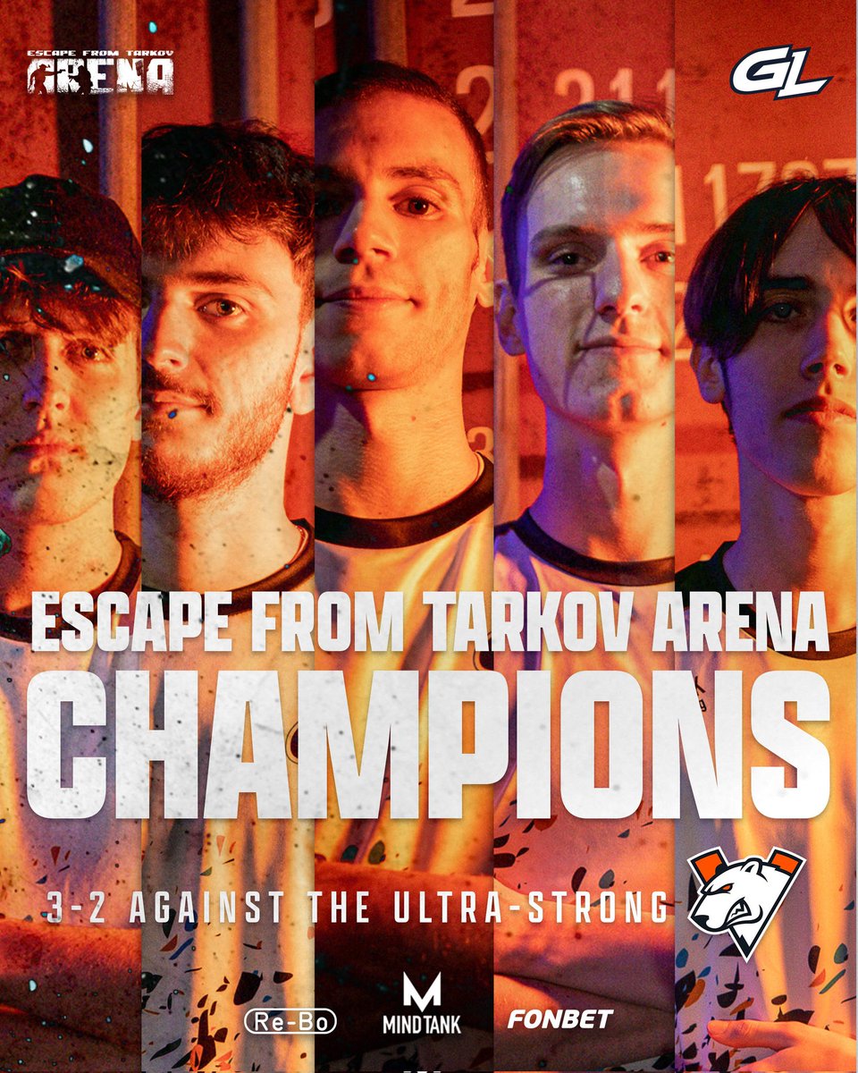 WE ARE YOUR FIRST TARKOV ARENA CHAMPIONS!!!!!