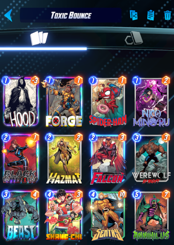 Kang Counter Deck for The Peak : r/marvelsnapcomp