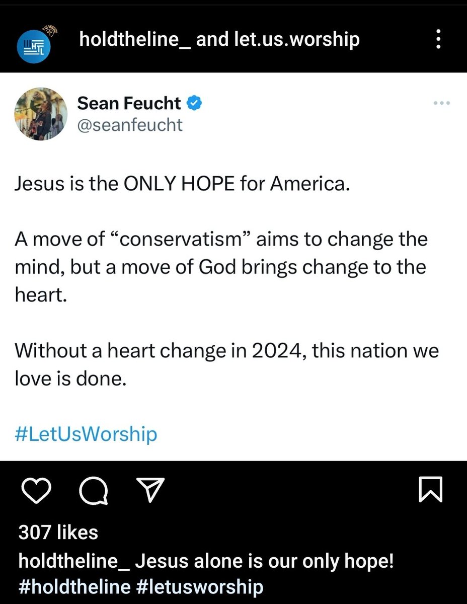 #LetUsWorship If we want to save the #UnitedStates from this #Dictatorship and the #BidenAdministration in 2024, it starts with #God #SeanFeucht is 💯 percent correct 👇