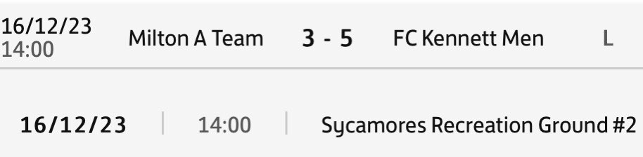 FC Kennett (@fckennett) on Twitter photo Good away win at <a href="/miltonfc_/">Milton Football Club</a> A Goals from <a href="/kennettearl1/">William</a>⚽️⚽️<a href="/ryan_macrow/">Ryan Macrow</a>⚽️⚽️@OwenWilson_5⚽️ 4th going into the 2nd half of the season👏🔵⚫️<a href="/CambsLeague/">Cambs County League</a> <a href="/CambsFA/">Cambridgeshire FA</a> <a href="/EastCambs/">East Cambridgeshire</a> 🥅 Good away win at <a href="/miltonfc_/">Milton Football Club</a> A Goals from <a href="/kennettearl1/">William</a>⚽️⚽️<a href="/ryan_macrow/">Ryan Macrow</a>⚽️⚽️@OwenWilson_5⚽️ 4th going into the 2nd half of the season👏🔵⚫️<a href="/CambsLeague/">Cambs County League</a> <a href="/CambsFA/">Cambridgeshire FA</a> <a href="/EastCambs/">East Cambridgeshire</a> 🥅