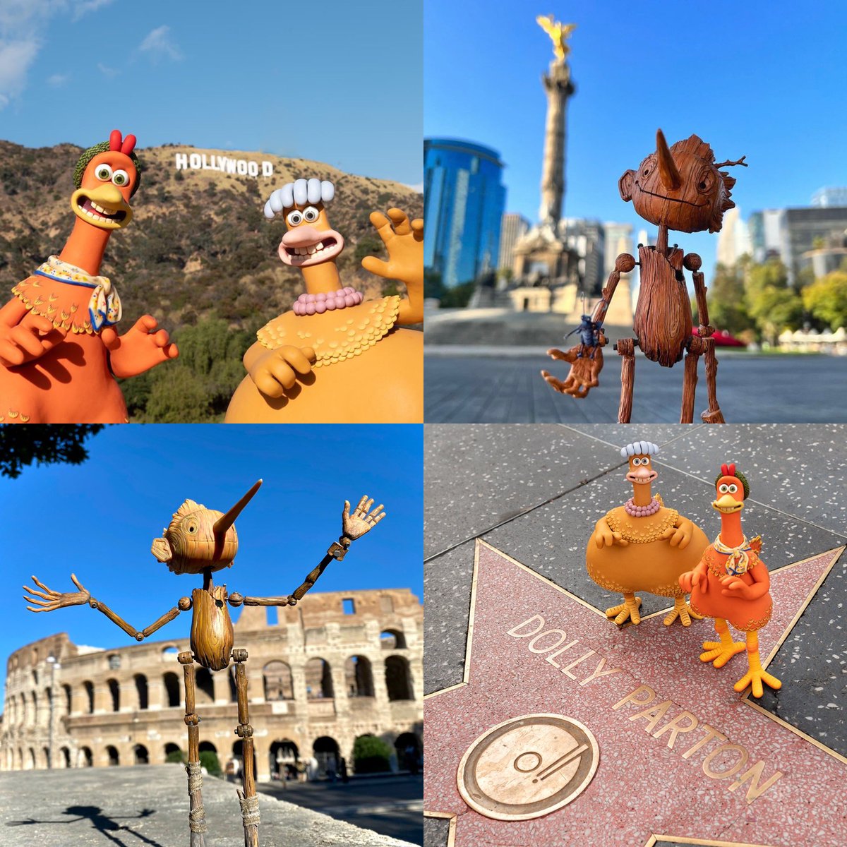 Carlos_Film's tweet image. I just love it when they take photos of stop-motion figures in real-world locations. so cool.