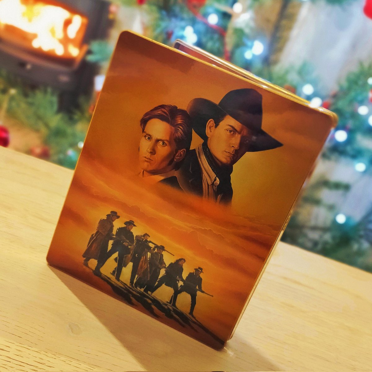 📬 L'heure du colis : #YoungGuns (1988) en #4KUltraHD 📀. Six raisons pour lesquelles l'Ouest était si sauvage. #KieferSutherland @Lionsgate P.S. : Les disques ont rejoint le #steelbook homemade !