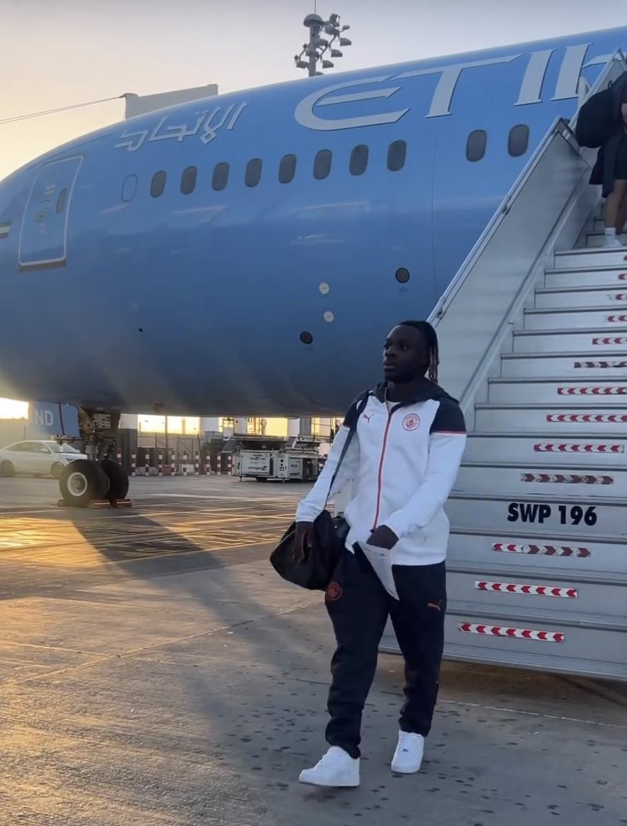 The #UCL Winners have touched down in 🇸🇦 for the #ClubWC! 🏆✅