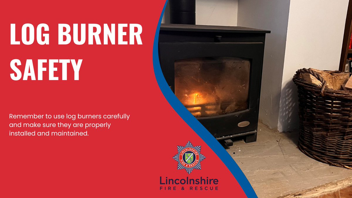 Remember, if you use a log burner or multi-fuel burner in your home you MUST have a carbon monoxide detector fitted in the room it is in – failure to comply could put you at risk of carbon monoxide poisoning. Find out more: bit.ly/3BcwijY