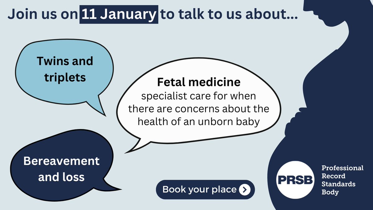 If you’ve recently received #maternity care from #fetalmedicine specialists during a #pregnancy, we’d like to you about how your information and decisions were recorded and shared with your care team. Join our workshop and share your experience hubs.li/Q02d9Q9N0