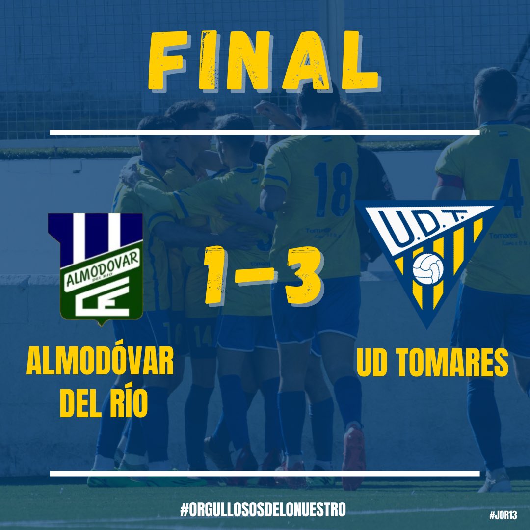 ⏰ 90' | ACF 1️⃣ - 3️⃣ UDT

¡FINAAAAL DEL ENCUENTRO!

Nos vamos al parón navideño con un +3 tras un PARTIDAZO de los nuestros ante un rival muy complicado.

⚽️ Osborne 
⚽️ Raúl Vega
⚽️ Jesús Vega

#ACFvsUDT #OrgullososDeLoNuestro