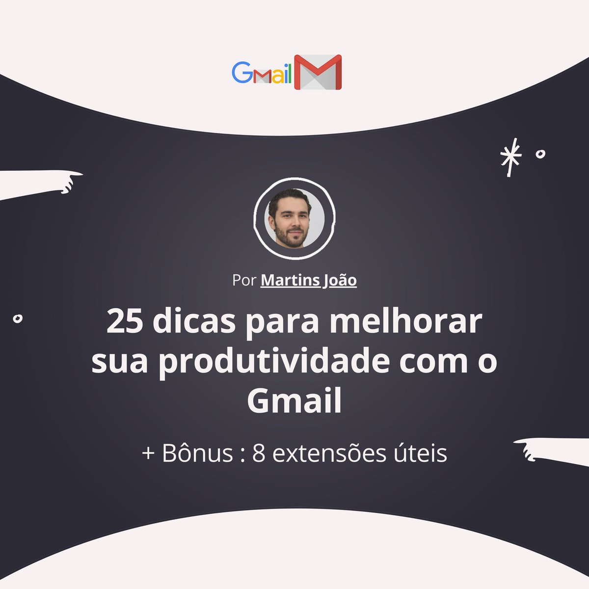 MartinsJoa_'s tweet photo. Todos o pediram, por isso aqui está o GUIA especial de 37 páginas que inclui 25 dicas para melhorar sua produtividade com o GMAIL.

+ Bônus: 8️⃣extensões úteis

Durante 24 horas, é GRATUITO. 

Para o obter :

-Gostar e RT
- Comentar : Gmail
- Subscrever para receber os meus Dm. https://t.co/hfmObZEBtT