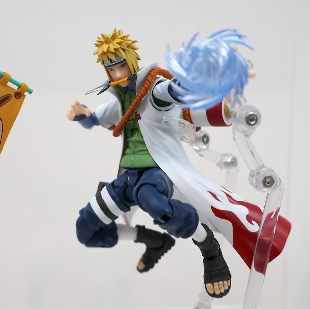 Tamashii Nations S.H.Figuarts Naruto NARUTOP99 Sakura Haruno, & Minato  Namikaze Figures