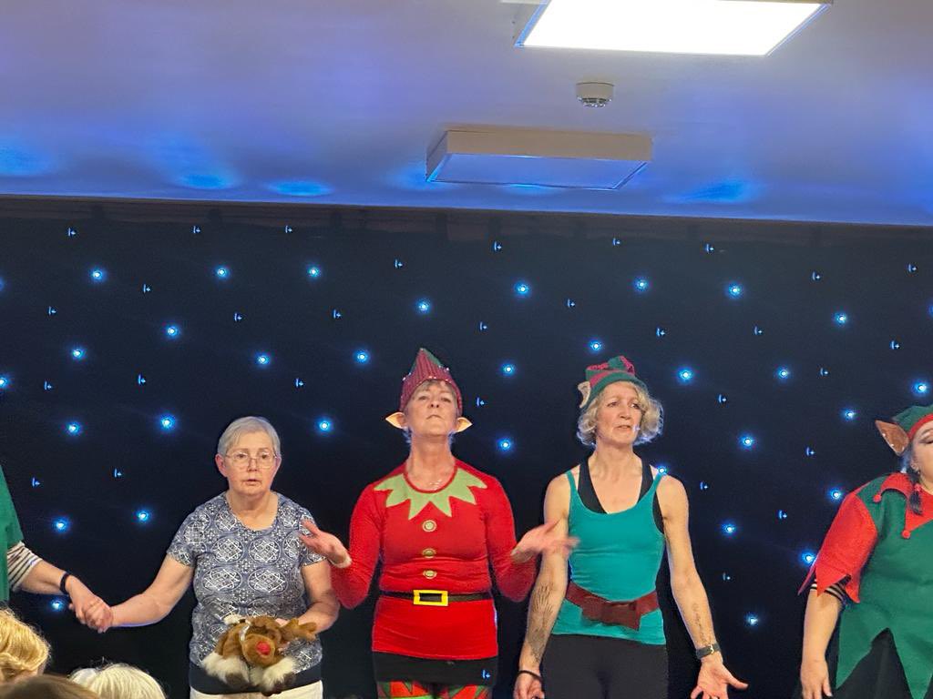 Stanners AKA Chris Donnelly (@stanner96187706) on Twitter photo What a privilege to be part of Parky Players helping to educate the public about PD through creative theatre 🎭 last night in our Christmas show. Thank you to all who supported.
<a href="/crassell2/">Caroline Rassell</a>
<a href="/ParkinsonsUK/">Parkinson's UK</a> <a href="/bbcemt/">BBC East Midlands</a> <a href="/puknottingham/">Parkinson's UK Nottingham Branch</a> <a href="/ParkinsonsEU/">Parkinson's Europe 🌷</a>
<a href="/YoungOnset_TBPC/">Younger_Onset_TrentBridge_Parkinson'sCafé</a>
<a href="/TBParkinsonCafe/">TrentBridge Parkinson'sCafé</a> What a privilege to be part of Parky Players helping to educate the public about PD through creative theatre 🎭 last night in our Christmas show. Thank you to all who supported.
<a href="/crassell2/">Caroline Rassell</a>
<a href="/ParkinsonsUK/">Parkinson's UK</a> <a href="/bbcemt/">BBC East Midlands</a> <a href="/puknottingham/">Parkinson's UK Nottingham Branch</a> <a href="/ParkinsonsEU/">Parkinson's Europe 🌷</a>
<a href="/YoungOnset_TBPC/">Younger_Onset_TrentBridge_Parkinson'sCafé</a>
<a href="/TBParkinsonCafe/">TrentBridge Parkinson'sCafé</a>