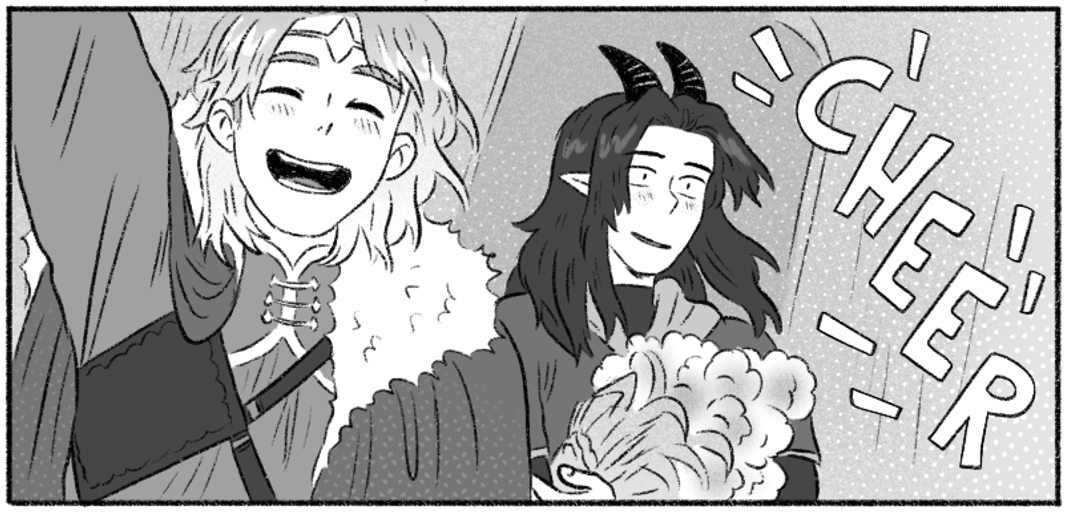 ✨Page 477 of Sparks is up now!✨
Atlas is having a good time, for once

✨https://t.co/VL5erUiQWw
✨Tapas https://t.co/Q4ubidK4Xb
✨Support & read 100+ pages ahead https://t.co/Pkf9mTOYyv 