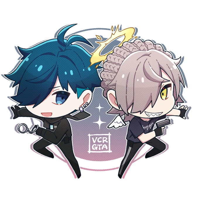 バディ!#バニラ最強卍 #だるまいずごっほ #VCRGT絵 