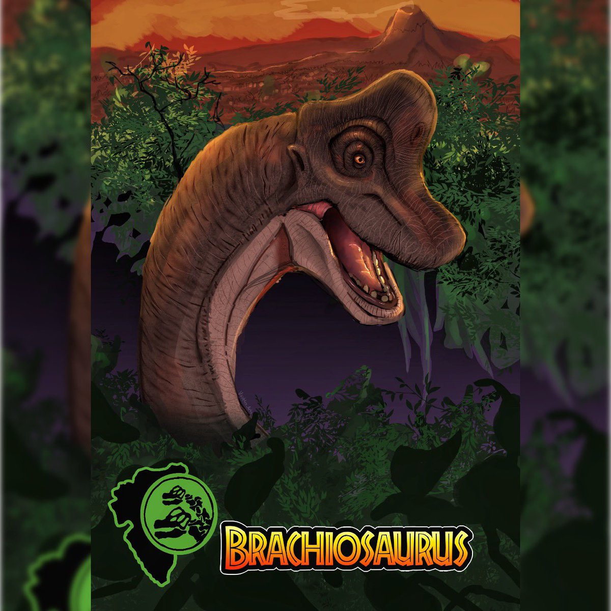 Isla Nublar 1993 🦕

The mighty Brachiosaurus was a long necked dinosaur that roamed the earth in the late Jurassic period. This creature could reach heights up to 40ft and lengths of up to 85ft. 

#JurassicPark #JurassicParkSurvival #brachiosaurus #fanart #islanublar #jungle