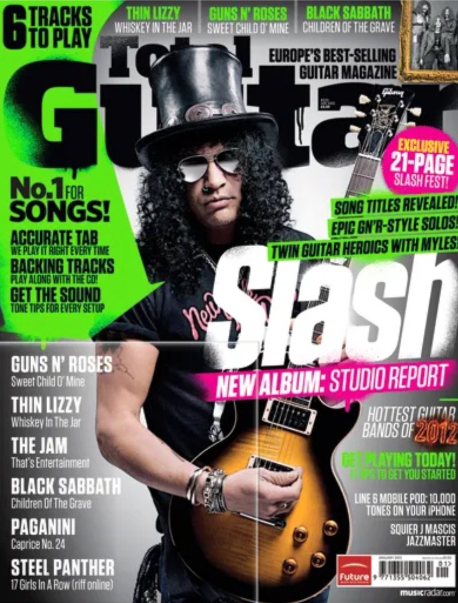 Inkspot: Guns N' Roses' Slash Shows Off His Favorite Tattoos