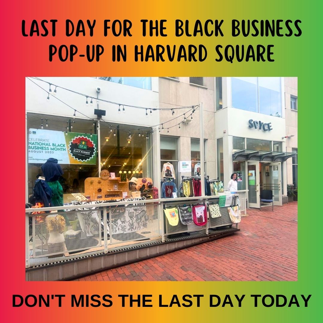 Looking for last-minute shopping gifts? Today is the last day for the Passport to Black-Owned Businesses Holiday Pop-Up in Harvard Square. Sauces, vegan treats, natural juices <a href="/sbnmass/">SBNMass</a> 
#shoplocal #holidayshopping #harvardsquare #blackbusiness #shopblackowned #CSBBN #localfood
