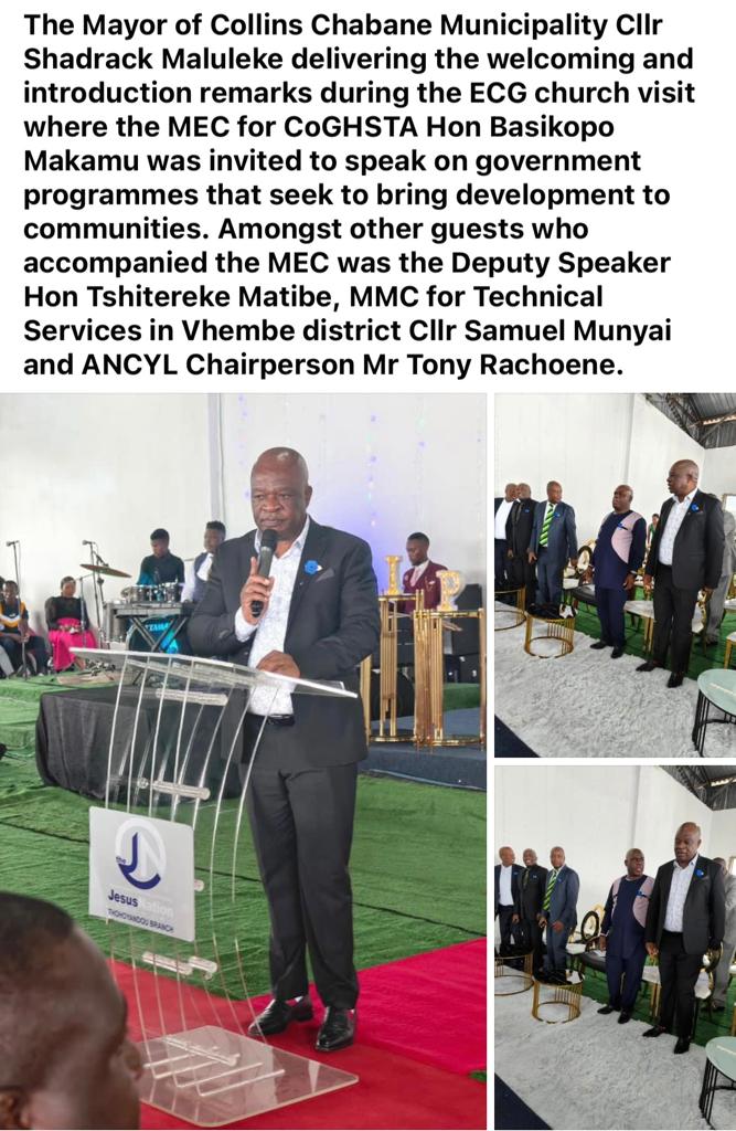 Collins Chabane Local Municipality tweet media
