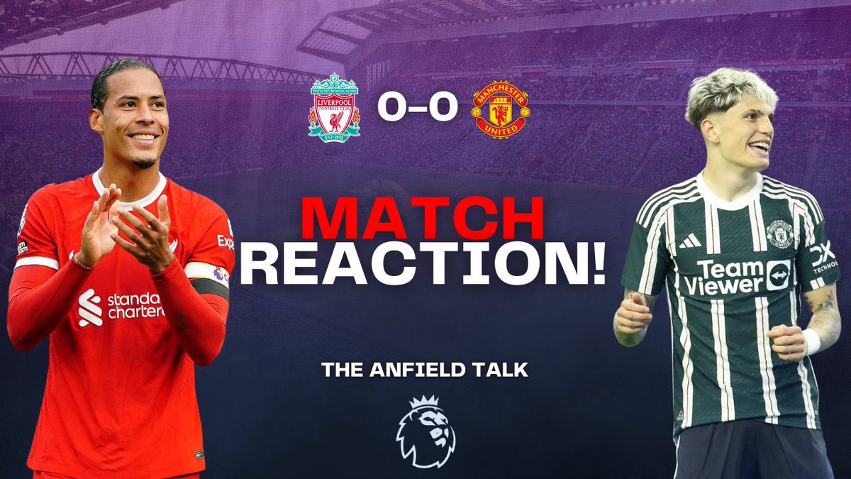 🚨 𝗟𝗜𝗩𝗘 𝗡𝗢𝗪!!! 🚨 Join @SMXLFC & @Elliothompson02 live on YouTube right now to discuss that 0-0 draw against United, and as we look onto West Ham on Wednesday. 🔗 youtube.com/live/ugRRZGEmP…