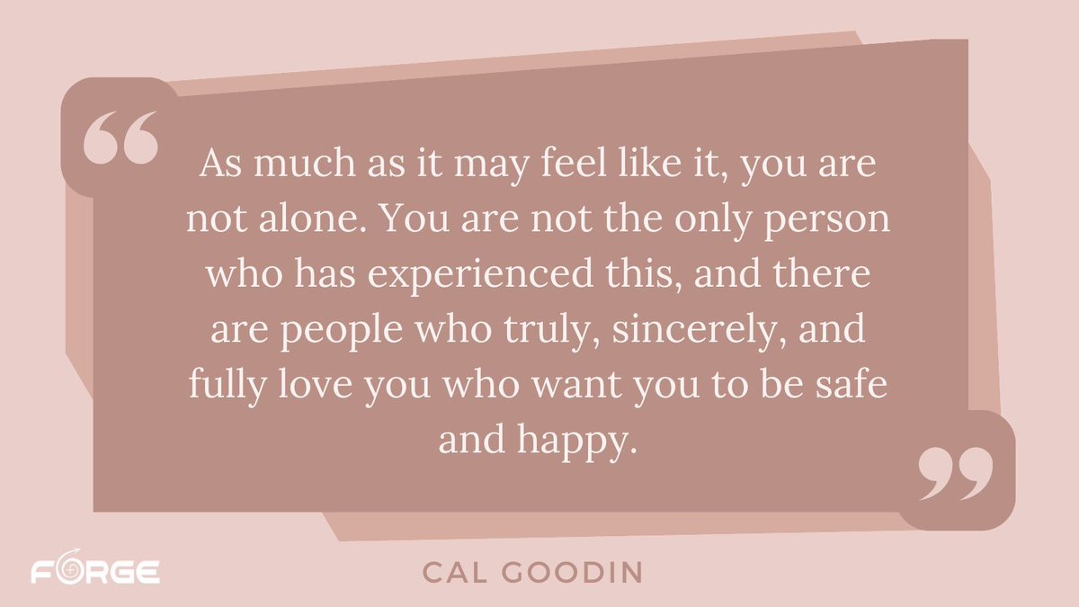 In a video with the Advocate raising awareness about trans men’s experiences with domestic violence, Cal Goodin shared a hopeful message: “As much as it may feel like it, you are not alone.” buff.ly/493NJlQ