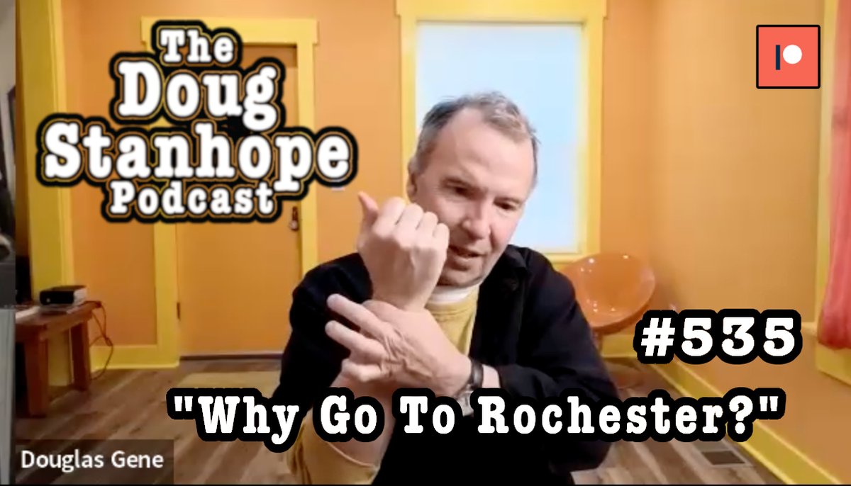 Ep# 535 - 'Why Go to Rochester? - @DougStanhope Podcast - patreon.com/posts/ep-535-w…
