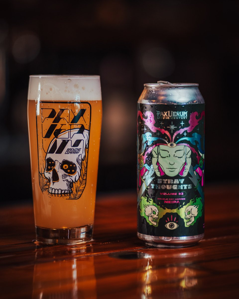 Unlock the hop vault and discover Stray Thoughts Volume 2—this week's Beer of the Week! 🍻
Crafted with magnum citra, Amarillo, and Belma hops, this DDH NEIPA is a secret blend revealing citrus, grapefruit, and strawberry candy.